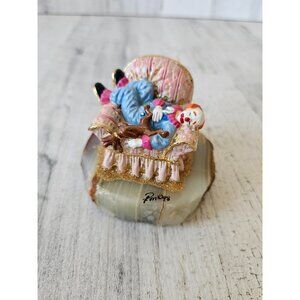 Ron Lee couch clown sleeping dog‎ circus 1998 RARE vintage gold forty winks